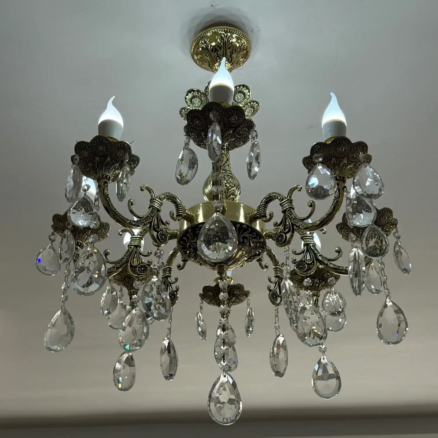 لوستر برنز|لوستر و چراغ آویز|بوکان, |دیوار