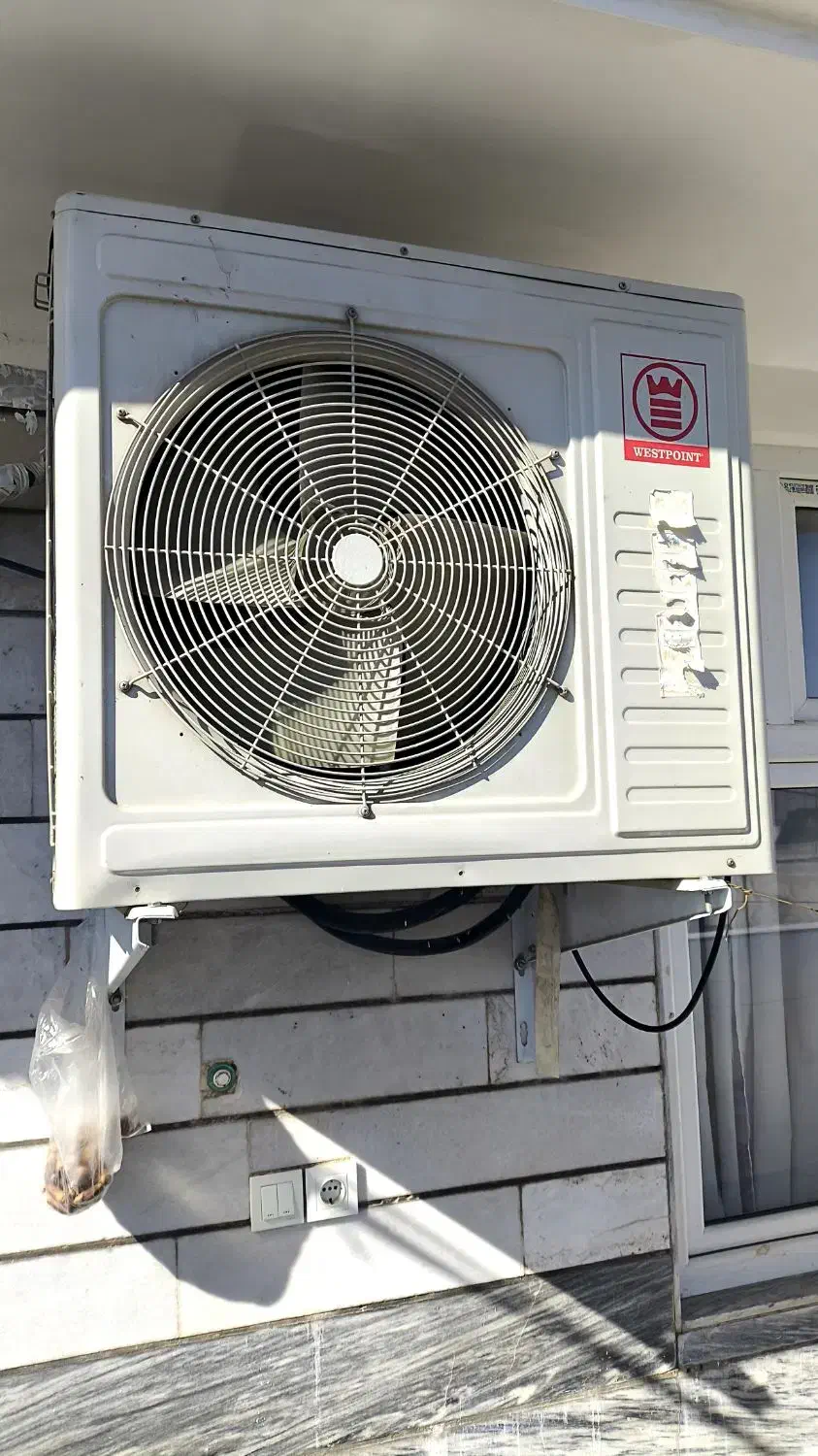 کولر24هزار وسپوینت تمیز|کولر گازی و فنکوئل|اهواز, سپیدار|دیوار