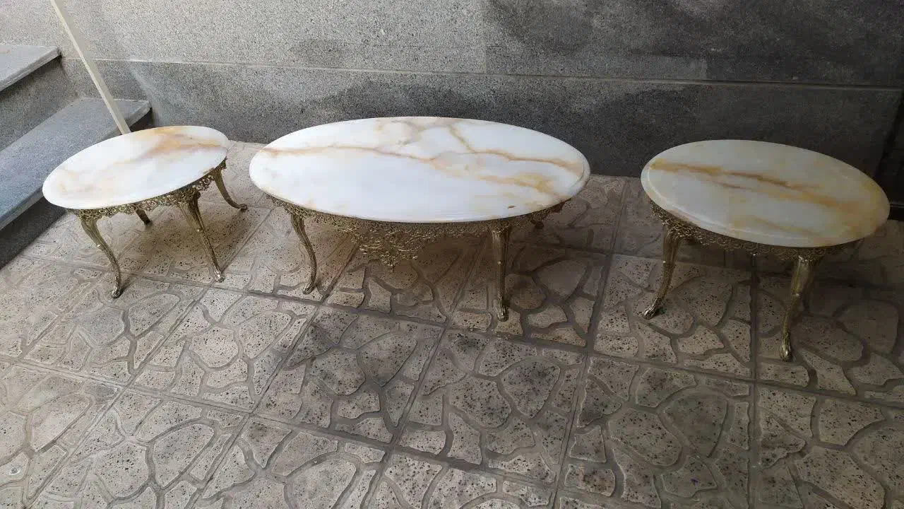 میز جلومبلی عسلی برنز|مبلمان خانگی و میز عسلی|تهران, والفجر (افسریه)|دیوار