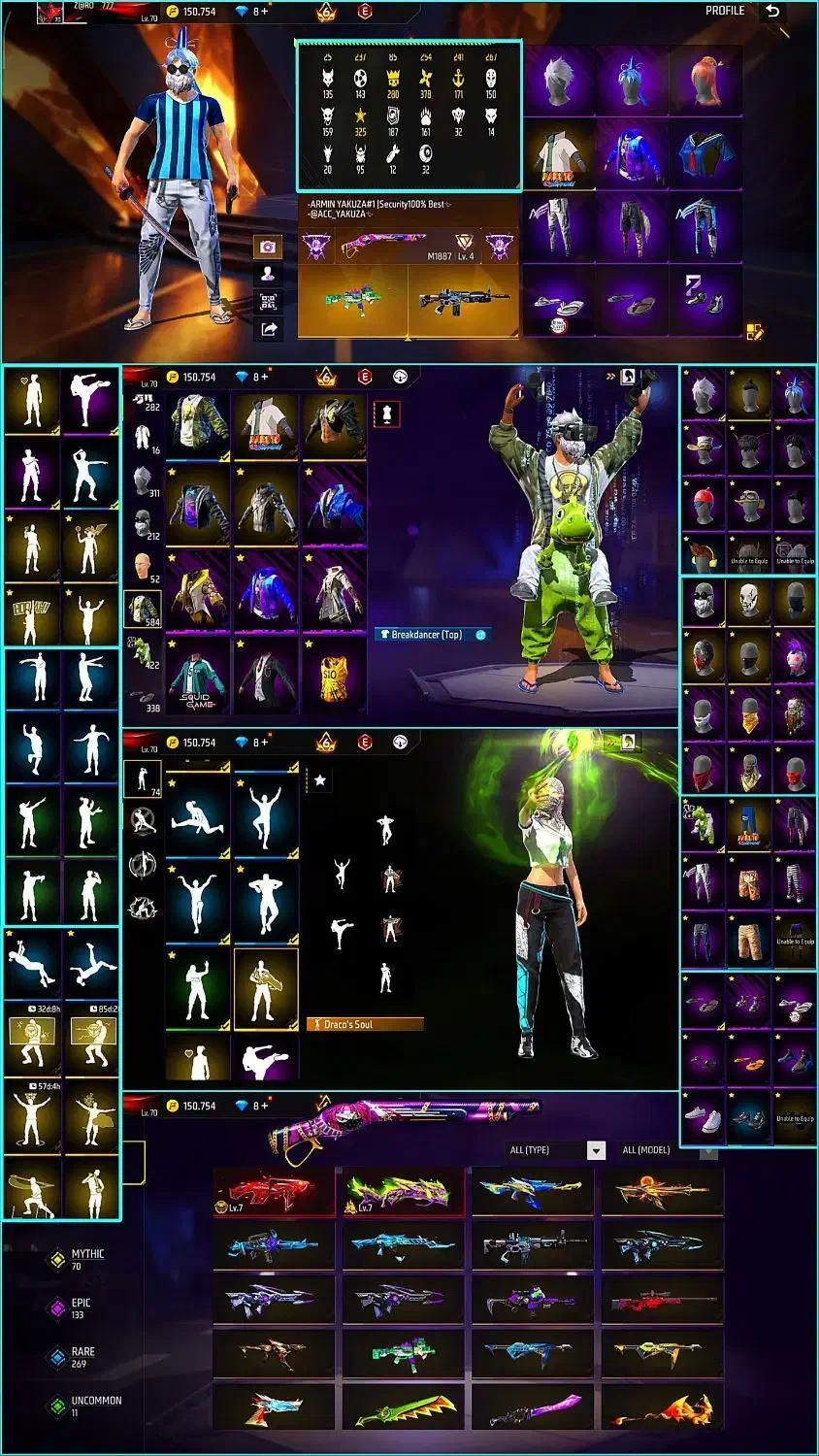 اکانت فری فایر|کنسول، بازی ویدئویی و آنلاین|چالوس, |دیوار