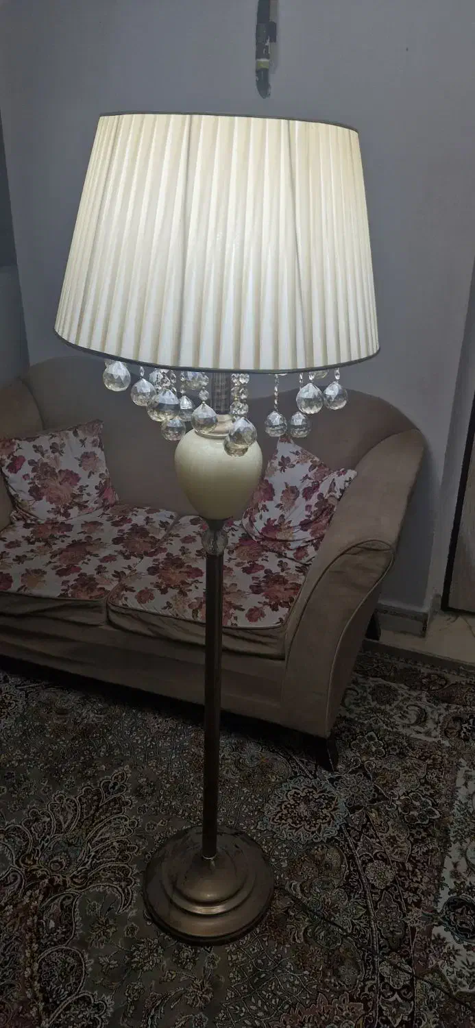 اباژور 2عدد|چراغ خواب و آباژور|بهارستان, |دیوار