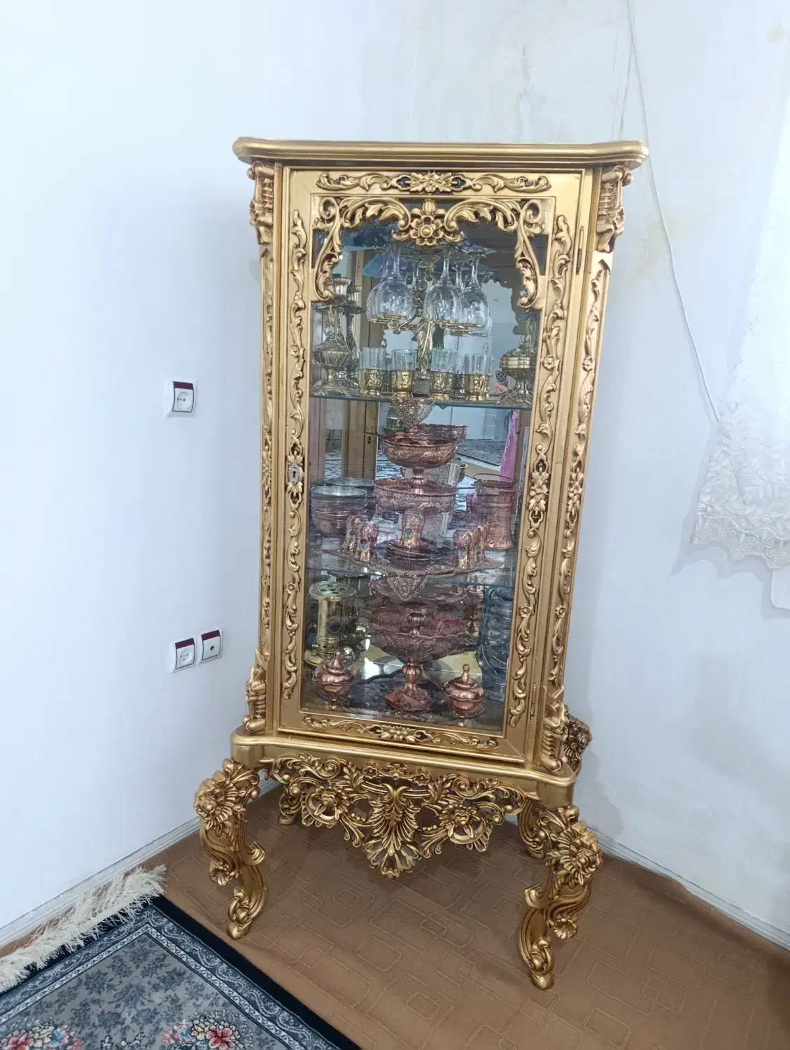 بوفه چوب راش|بوفه، ویترین، کنسول|بروجرد, |دیوار