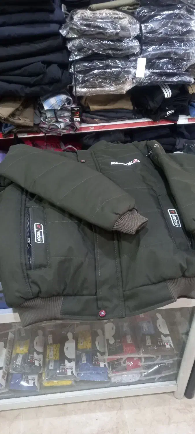 کاپشن مشکی برزنت مردانه و زنانه تولیدی امیر دادا|لباس|اصفهان, مفتح|دیوار