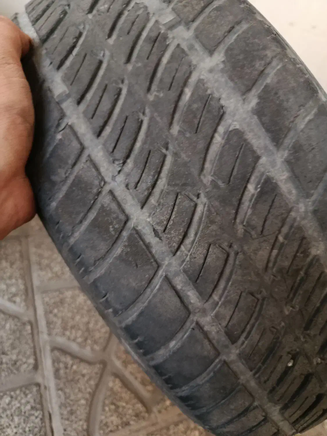 یک جفت لاستیک 205.55.16|قطعات یدکی و لوازم جانبی|ماهدشت, |دیوار