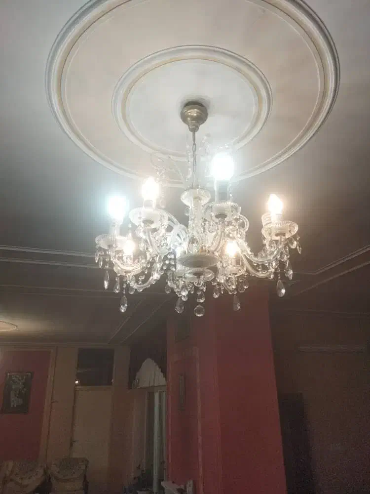 لوستر  کریستال|لوستر و چراغ آویز|اصفهان, فرهنگیان|دیوار