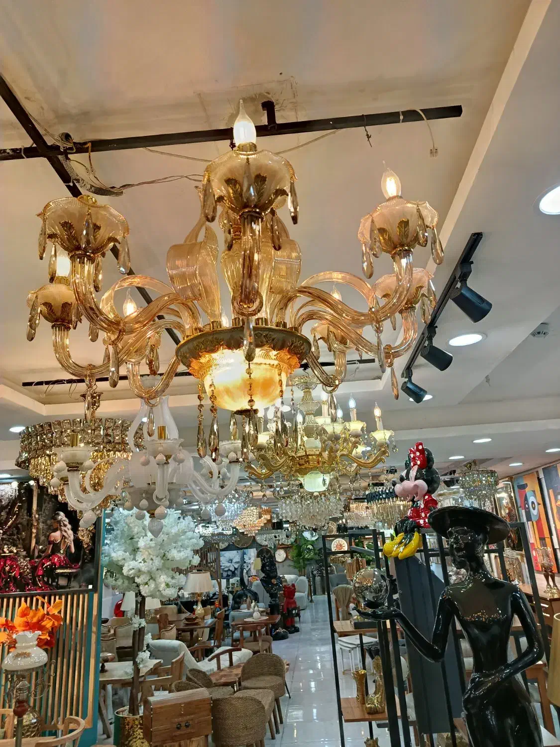 لوستر|لوستر و چراغ آویز|اهواز, گلستان|دیوار