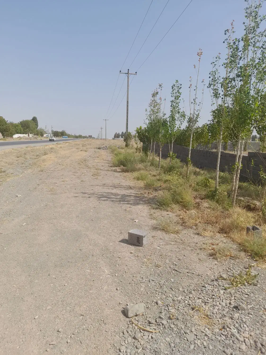 زمین حاشیه جاده قدیم|فروش زمین و ملک کلنگی|گلبهار, نوبهار|دیوار