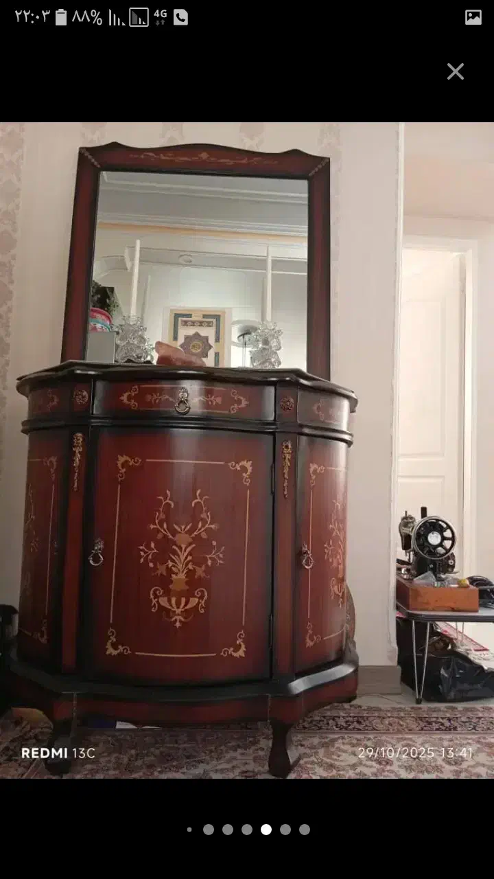 آینه وکنسول|بوفه، ویترین، کنسول|کوهدشت, |دیوار