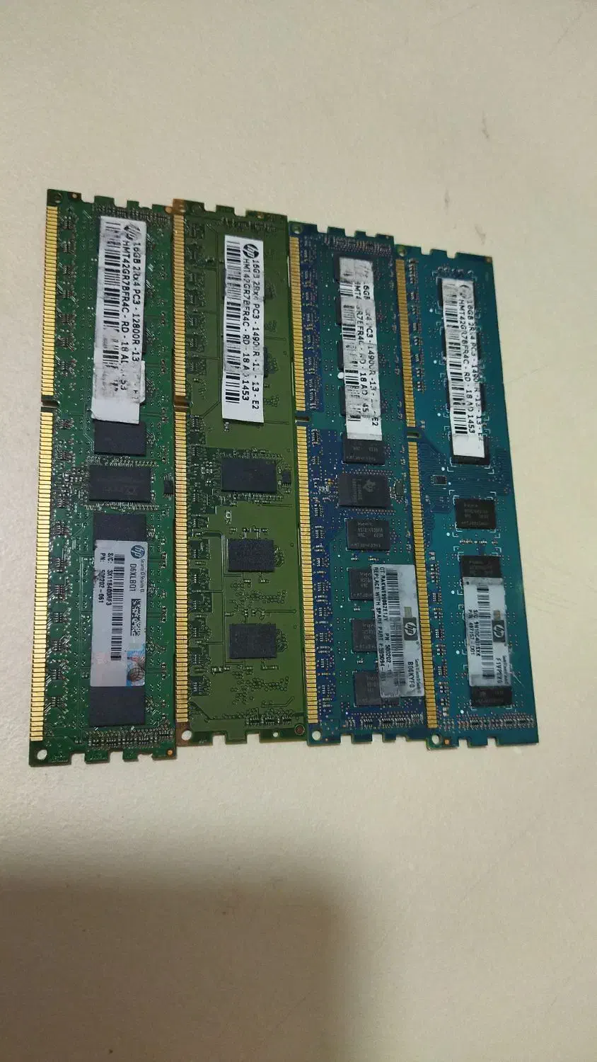 رم ۱۶ گیگ ddr3 سروری|قطعات و لوازم جانبی رایانه|تهران, پردیسان|دیوار