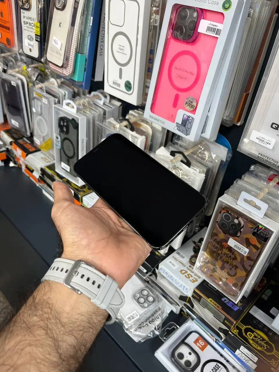 12 پرومکس پک اصلیZAAخیلی سالم با گارانتی با اقساط|موبایل|رشت, بازار|دیوار