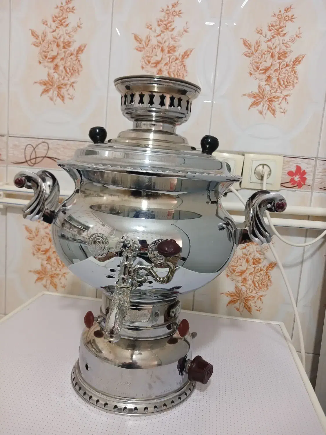 سماور هشت لیتری برادران سیفی|سماور، چای‌ساز، قهوه‌ساز|روانسر, |دیوار