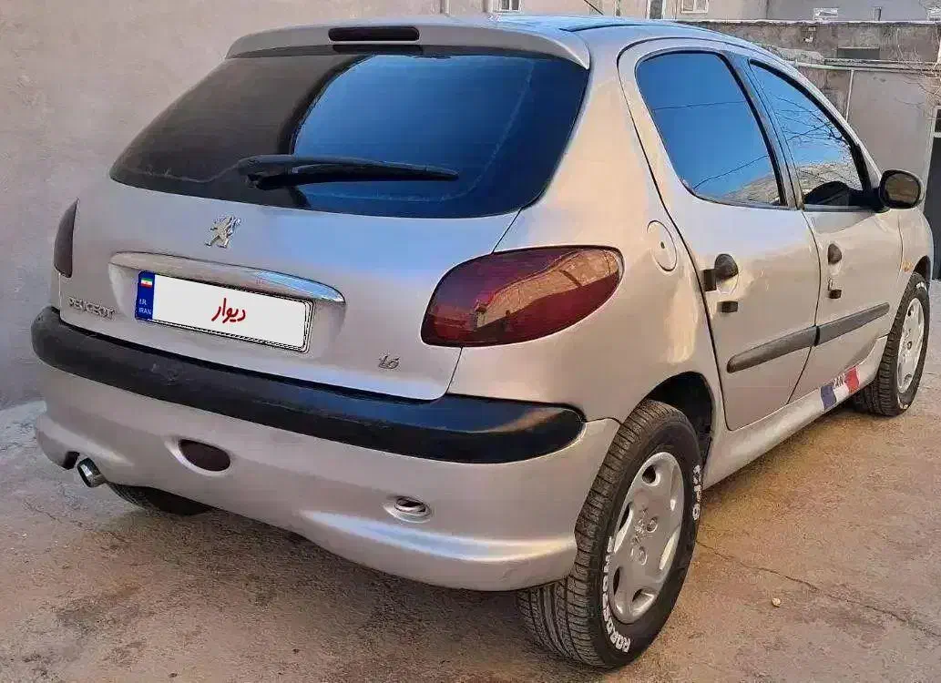 ۲۰۶ مدل ۸۴ تمیز موتوری صفر|خودرو سواری و وانت|ایلام, |دیوار