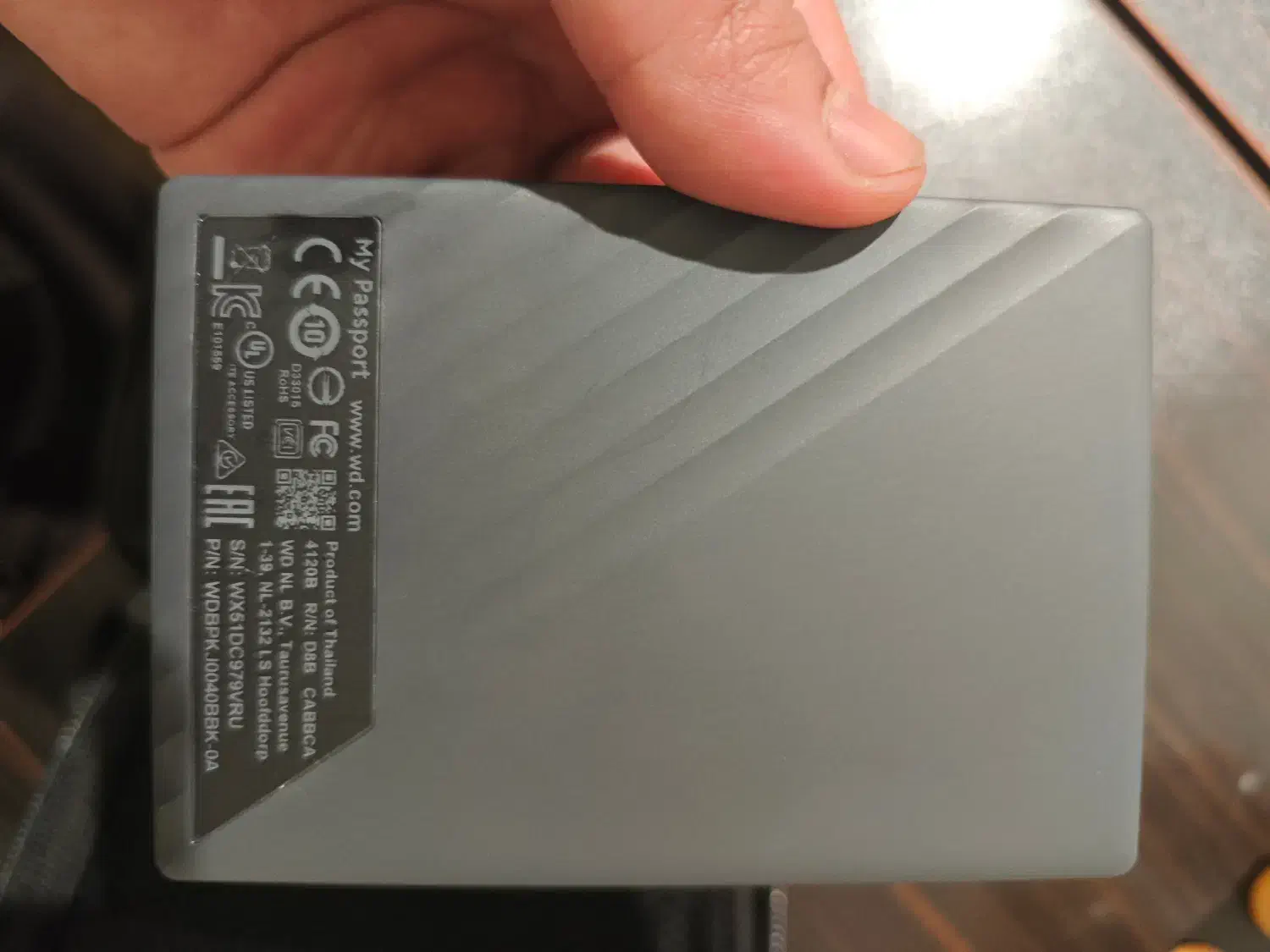 هارد بسیار تمیز 4T my passport WD وسترن چهار ترا|قطعات و لوازم جانبی رایانه|کرج, فاز ۴ مهرشهر|دیوار