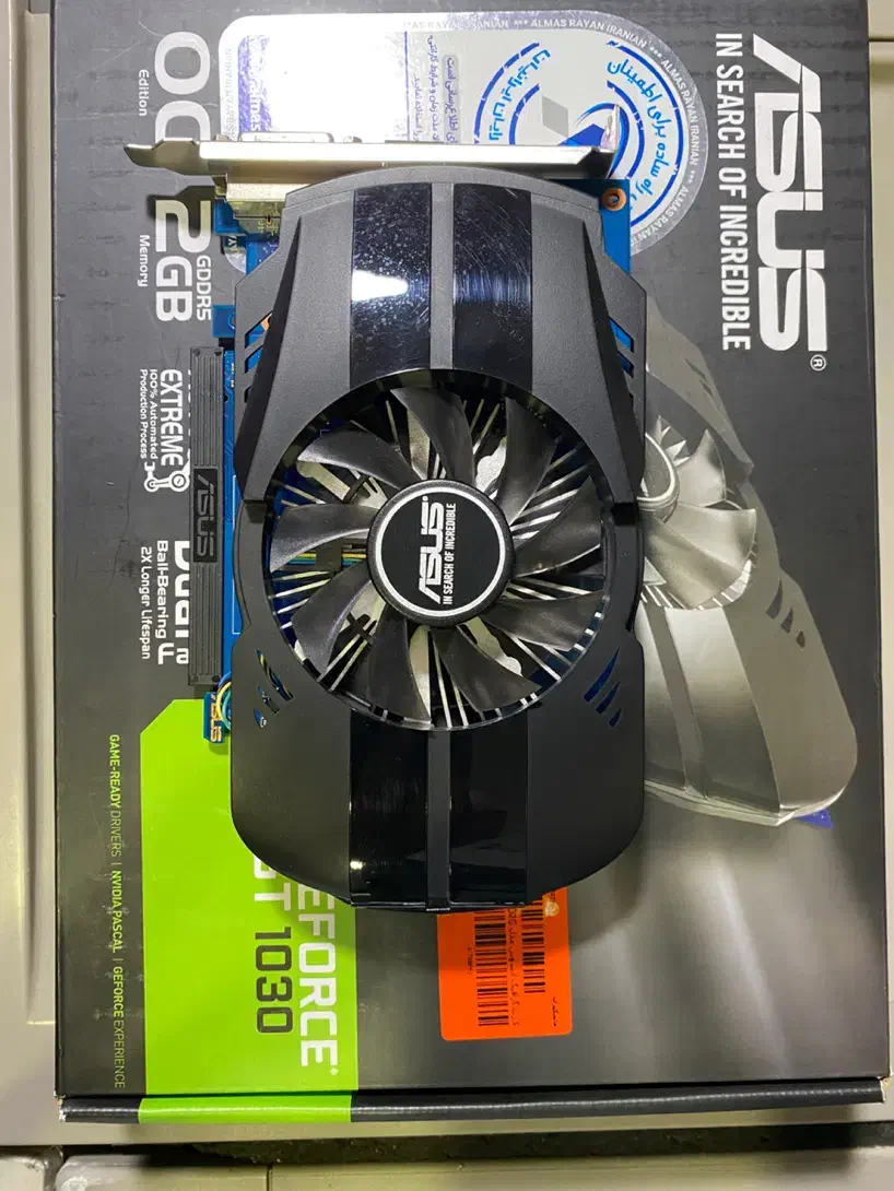 کارت گرافیک Asus GT 1030 PH 2GB|قطعات و لوازم جانبی رایانه|ری, شهرری|دیوار