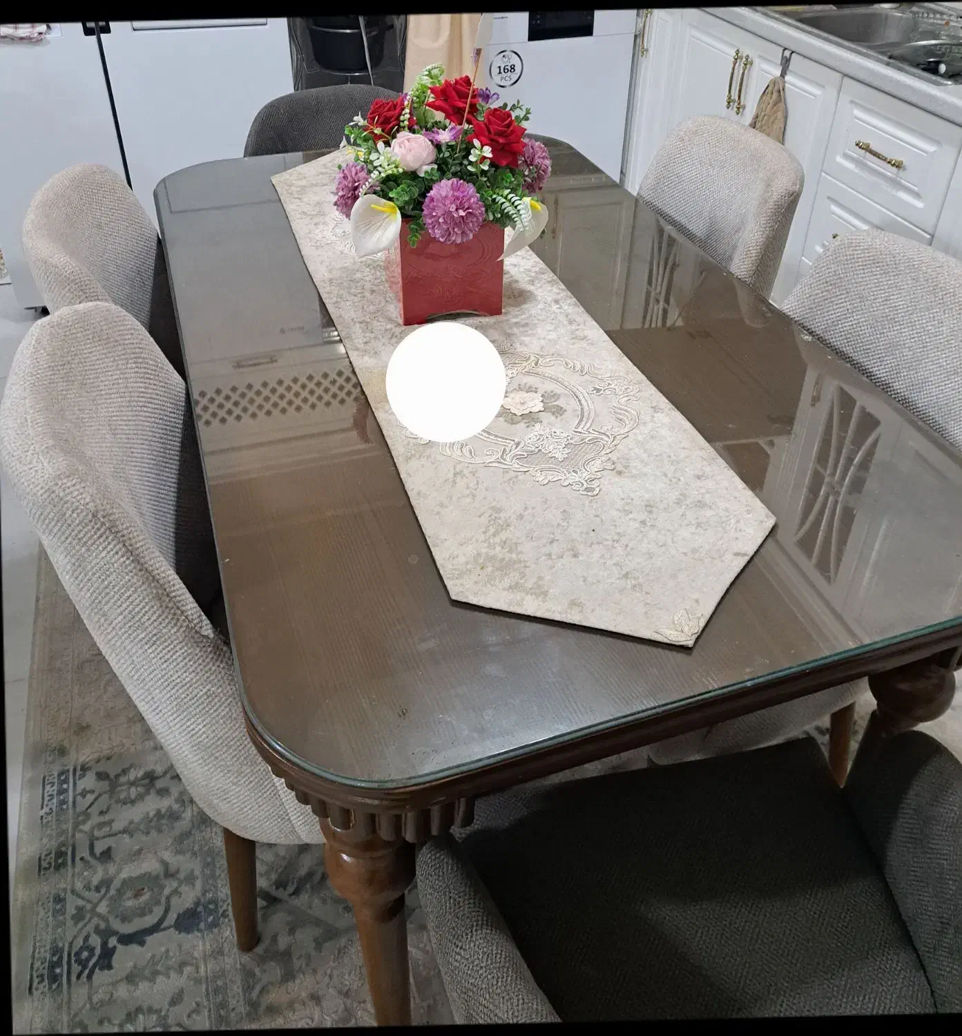 میز نهار خوری|میز و صندلی غذاخوری|مه ولات, |دیوار