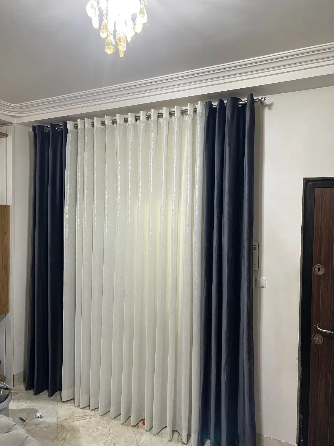 پرده پذیرایی منزل|پرده، رانر، رومیزی|بهشهر, |دیوار