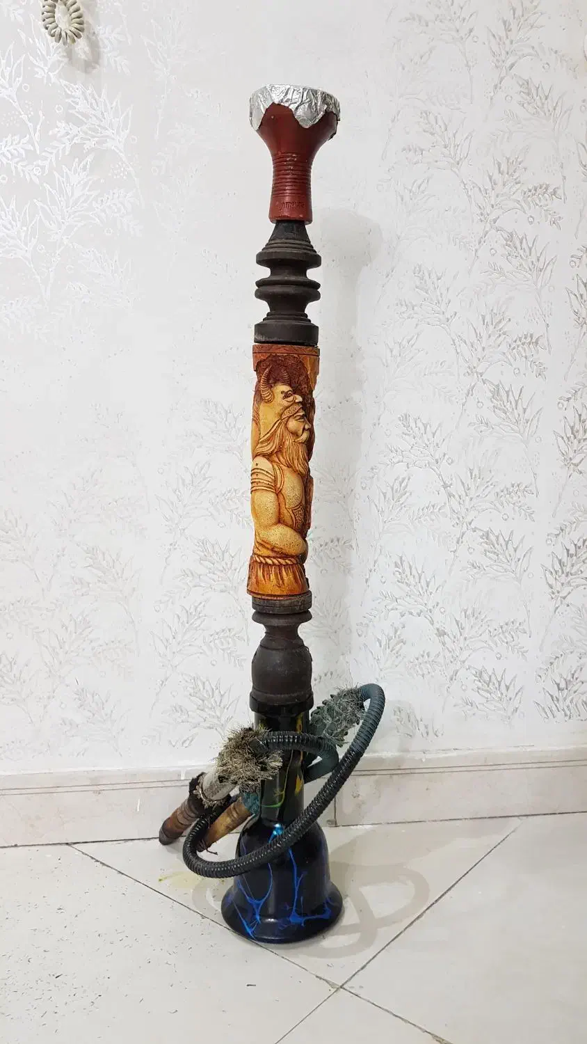 قلیون چوبی|کلکسیون و سرگرمی|ری, شهادت|دیوار