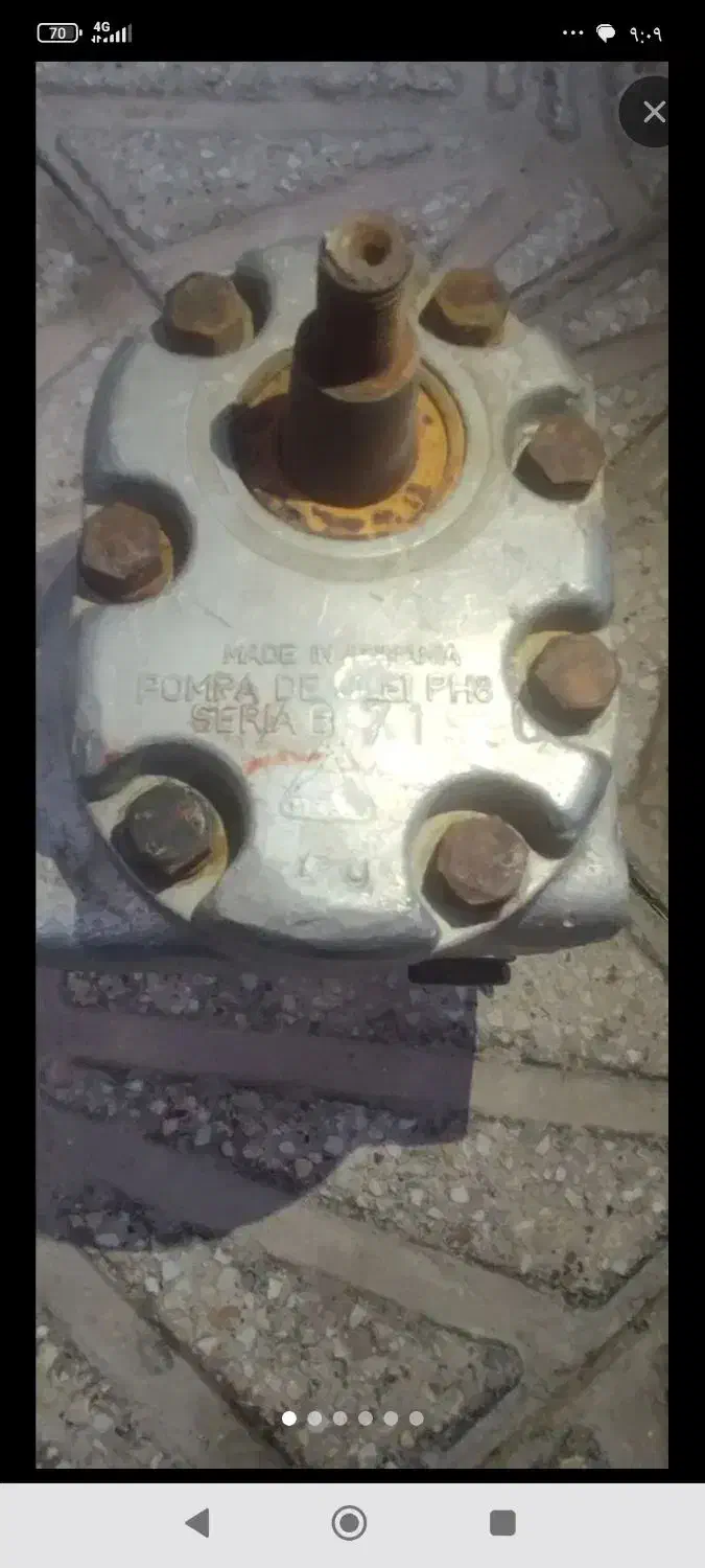 پمپ هیدرولیک رومانی به همراه چند قطعه دیگر|قطعات یدکی و لوازم جانبی|کرمانشاه, |دیوار