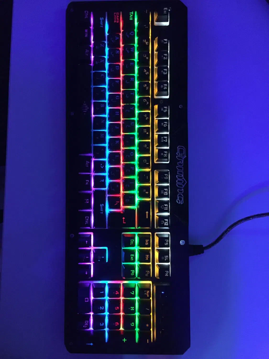 کیبورد مکانیکی گیمینگ - سوییچ آبی|قطعات و لوازم جانبی رایانه|پردیس, فاز ۲|دیوار