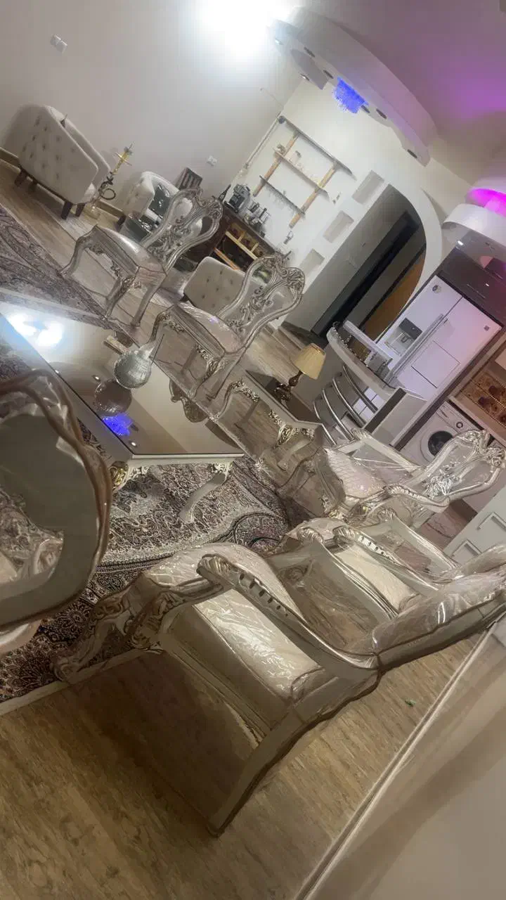 مبل ۷ نفره در حد نو|مبلمان خانگی و میز عسلی|کاشان, امیرکبیر|دیوار