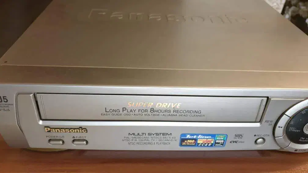 دستگاه پخش ویدئو پاناسونیک VHS|پخش‌کننده DVD و ویدیو|تهران, اسکندری|دیوار