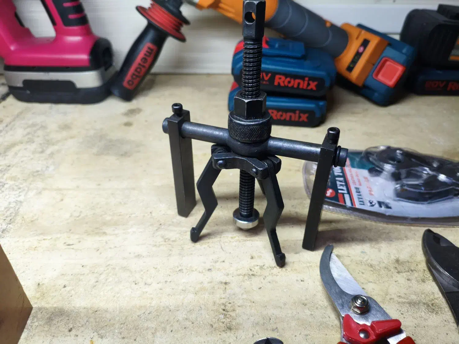 تبدیل مینی فرز به کاردک برقی پرس وایرشو بلبرینگ کش|ابزارآلات|تهران, استاد معین|دیوار