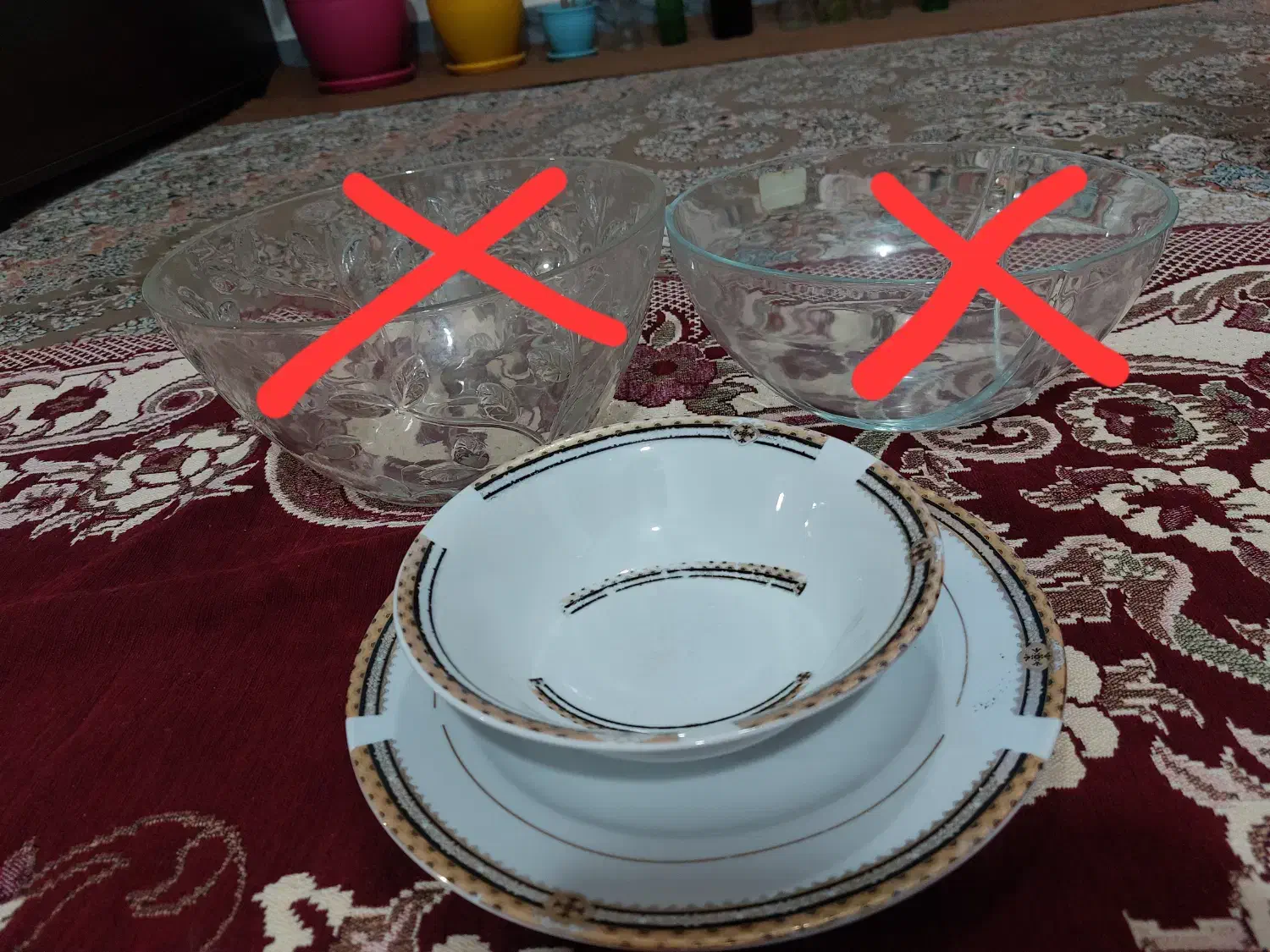 کاسه بشقاب کوچک|ظروف سرو و پذیرایی|اهواز, فرهنگ شهر|دیوار