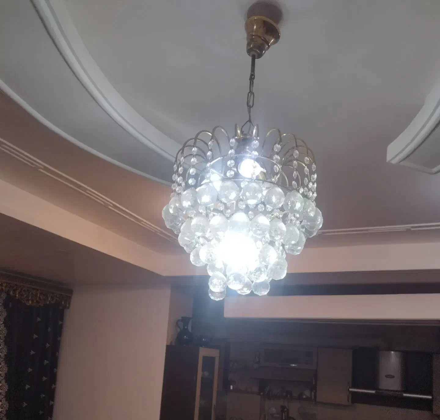 لوستر کریستال|لوستر و چراغ آویز|خان ببین, |دیوار