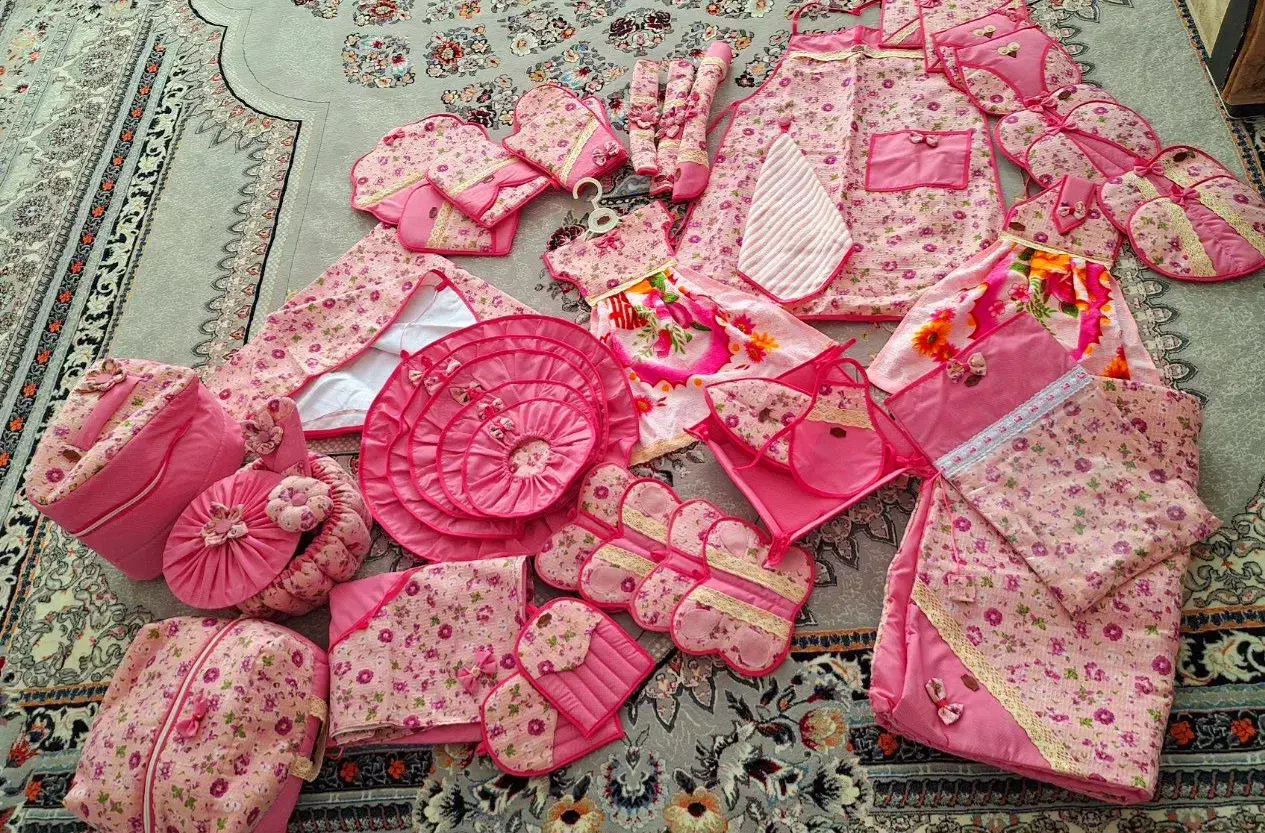 سرویس اشپزخانه|سفره، حوله، دستمال آشپزخانه|میبد, |دیوار