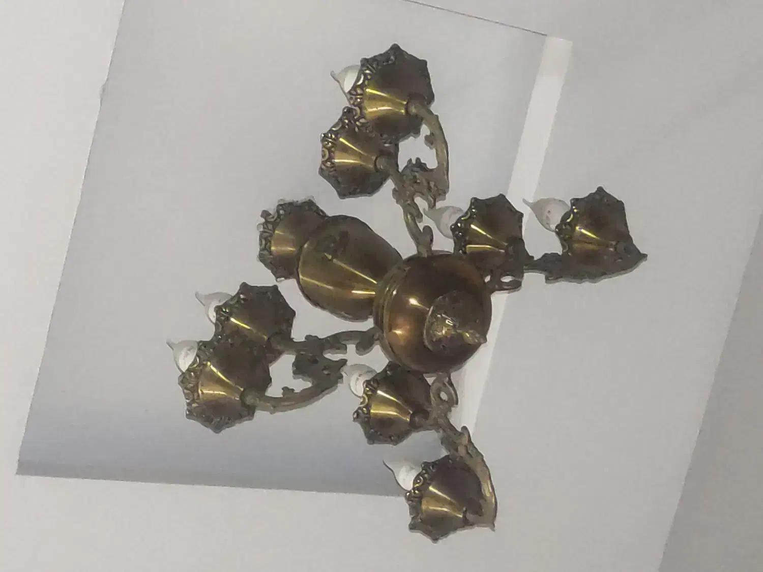 لوستر برنز|لوستر و چراغ آویز|اراک, |دیوار