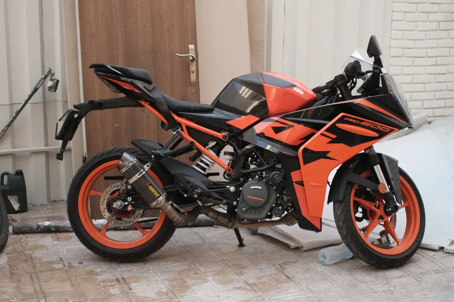 کی تی ام آرسی ۲۰۰ KTM RC تمیز|موتورسیکلت|تهران, سنائی|دیوار