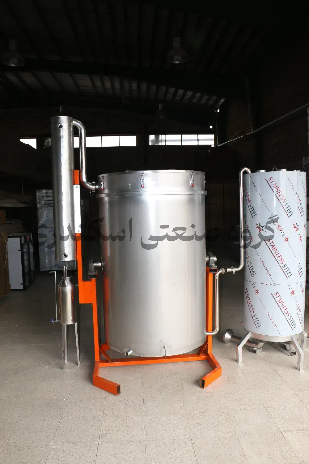 دستگاه دیگ گلابگیری عرق گیر گلاب گیری عرقیجات 1000|ماشین‌آلات صنعتی|بیرجند, |دیوار