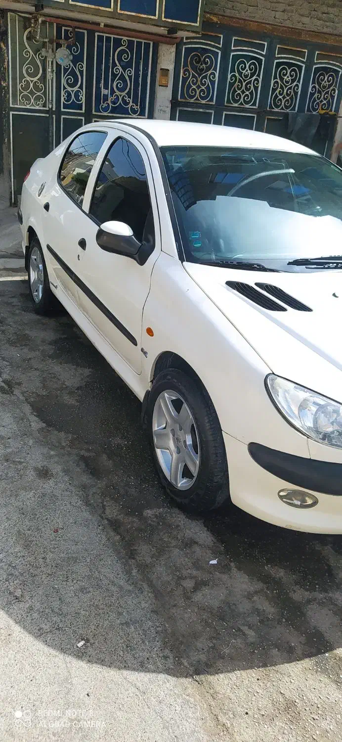 206 اسی وی یک مدل 88|خودرو سواری و وانت|مشهد, سپاد|دیوار