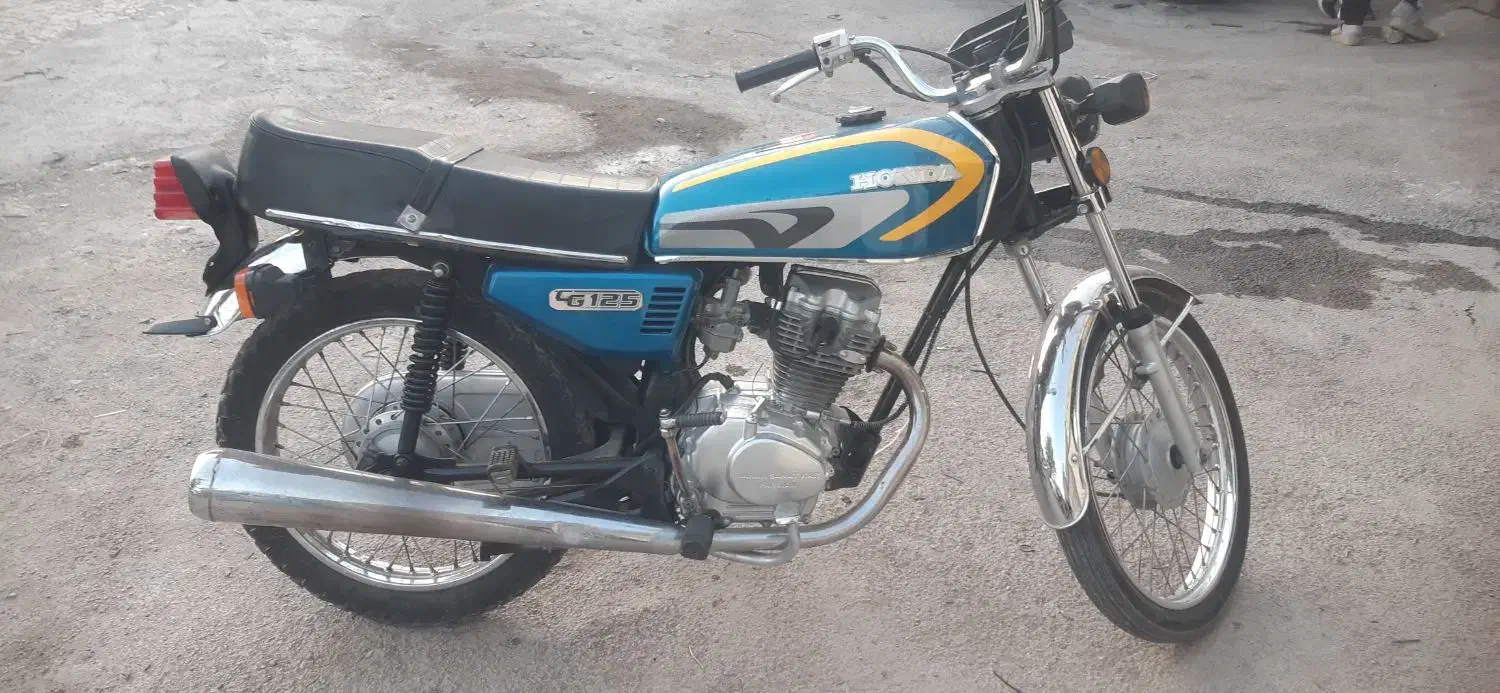 موتورسیکلت ۱۲۵ مدل۹۳ فروشی|موتورسیکلت|ایوان, |دیوار