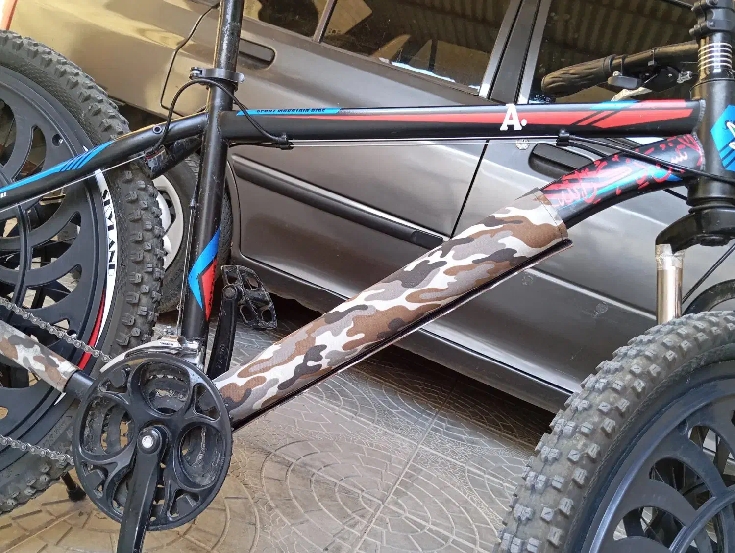 دوچرخه ۲۶ تنه بلند در حد نو با رینگ اسپرت|دوچرخه، اسکیت، اسکوتر|فارسان, |دیوار