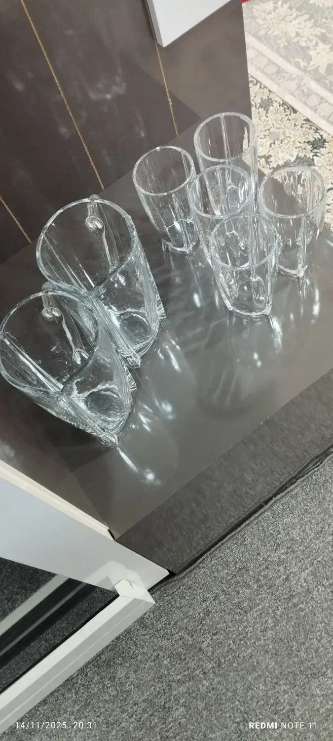 ست پارچ و لیوان کریستال|ظروف سرو و پذیرایی|بانه, |دیوار