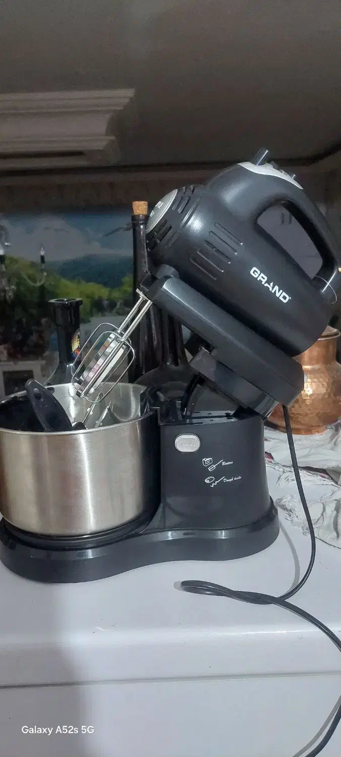 همزن برقی کاسه سرخود|خردکن، آسیاب، غذاساز|نیشابور, عدالت|دیوار