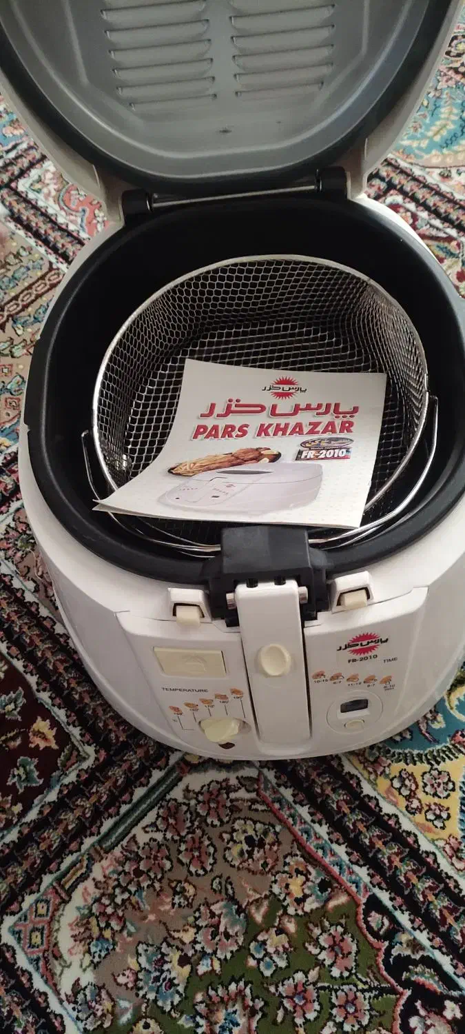 سرخ کن پارس خزر نو وچای ساز سوپر استار نو|اجاق گاز و لوازم برقی پخت‌وپز|همدان, |دیوار