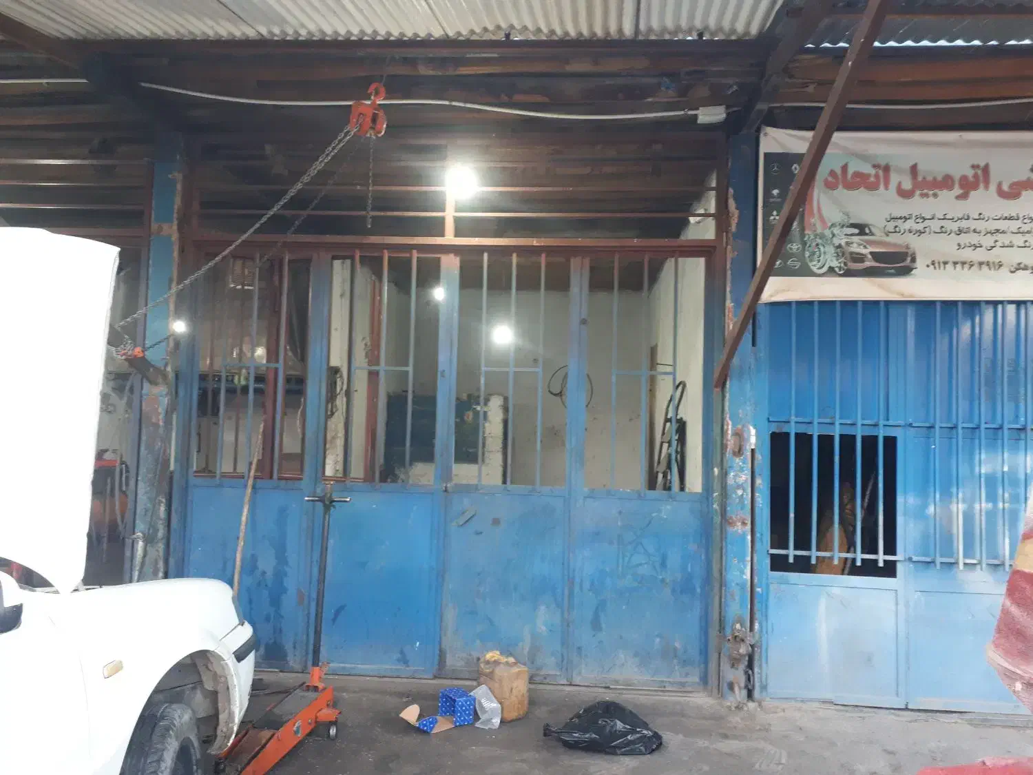 اجاره یک باب مغازه داخل گاراژ اول خیابان نیکبخت|اجارهٔ مغازه و غرفه|مبارکه, |دیوار