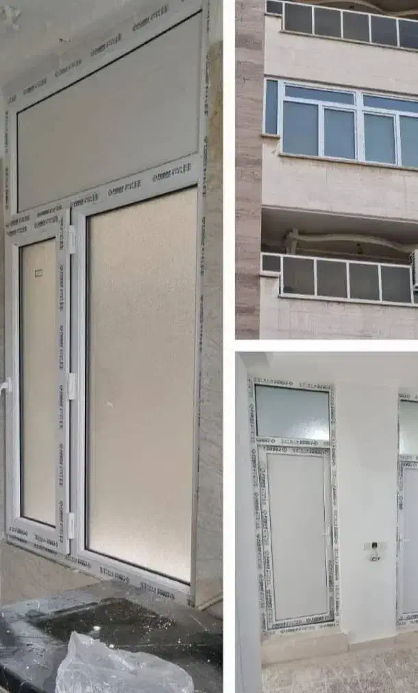 درب و پنجره دوجداره Upvc|مصالح و تجهیزات ساختمان|اهواز, دغاغله|دیوار