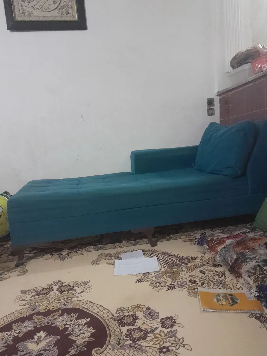 مبل ۳ نفره مدل کاناپه|مبلمان خانگی و میز عسلی|تربت جام, بیست متری منبع آب|دیوار