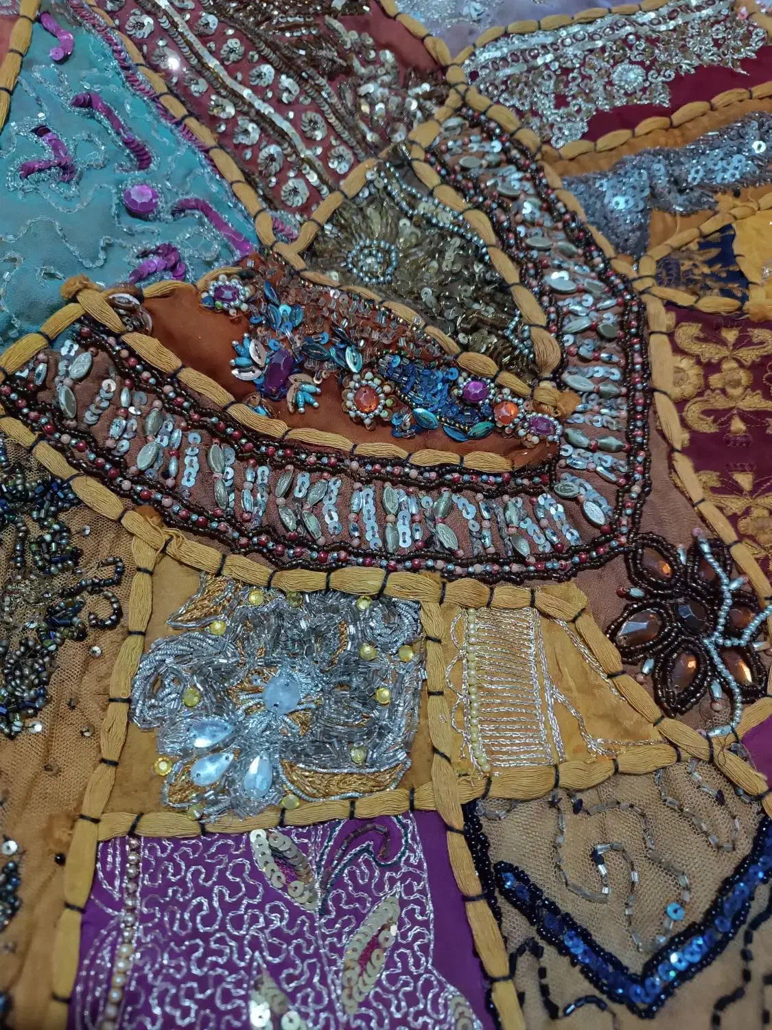 رانر نو‌ کار دست محصول هندوستان|پرده، رانر، رومیزی|تهران, سلسبیل شمالی|دیوار