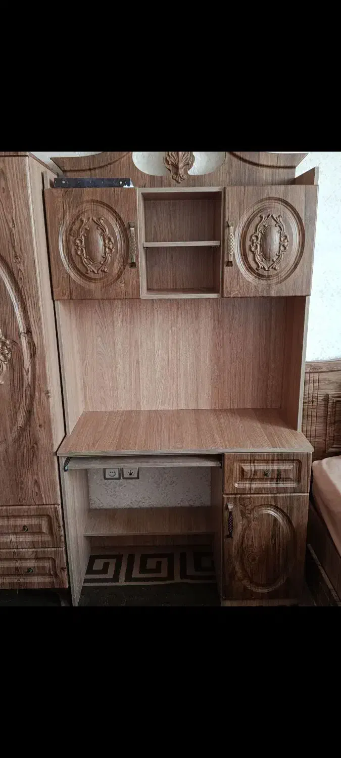 میز تحریر کتابخانه و صندلی متحرک|میز تحریر و کامپیوتر|فردیس, شهرک شهید حسینی|دیوار