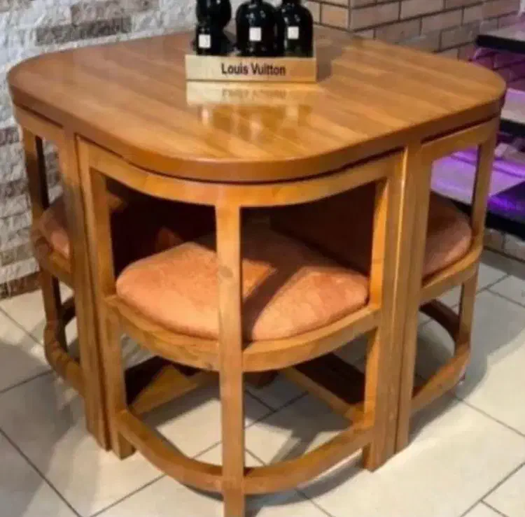 میز نهارخوری کمجا|میز و صندلی غذاخوری|مشهد, نیروی هوایی|دیوار