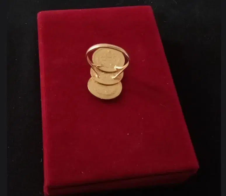 انگشتر طلای ۳ربع پهلوی|جواهرات|مشگین شهر, |دیوار