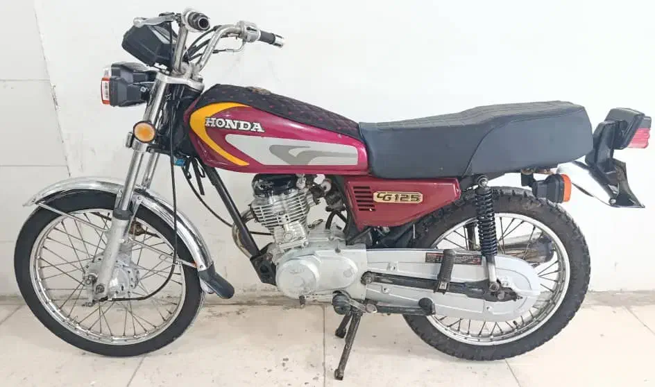 فروش موتورسیکلت۱۲۵ تک پرمدل۸۷پلاک عادی مدارک تکمیل|موتورسیکلت|چاه ورز, |دیوار