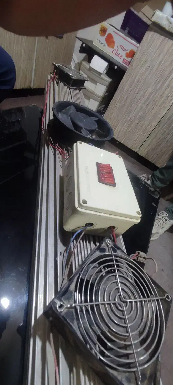 چارغ فن دار گلخانه ای|لامپ و چراغ|نقده, |دیوار