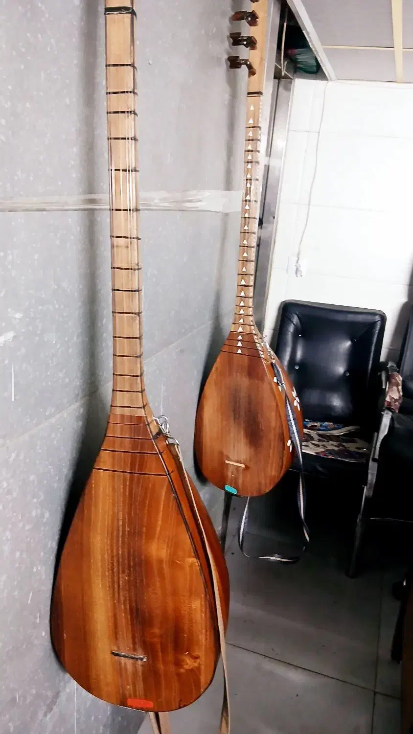 ساز قوپوز|سازهای سنتی|مرند, |دیوار