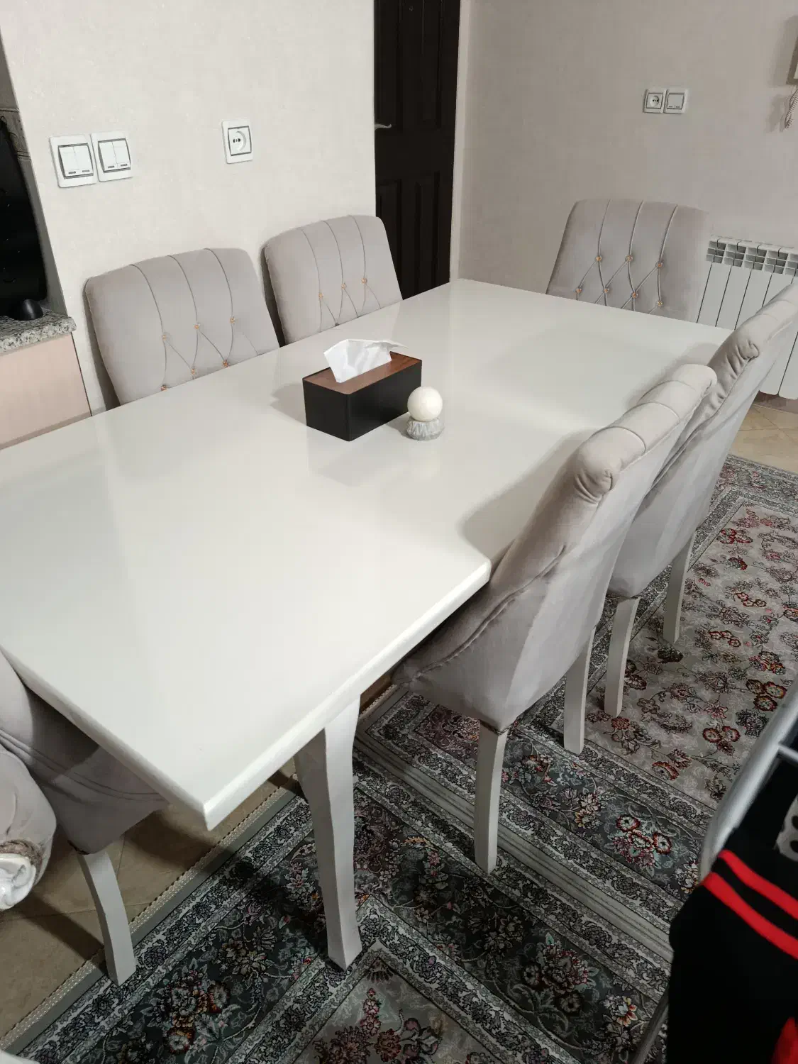 میز ناهار خوری ۶ نفره|میز و صندلی غذاخوری|اراک, |دیوار