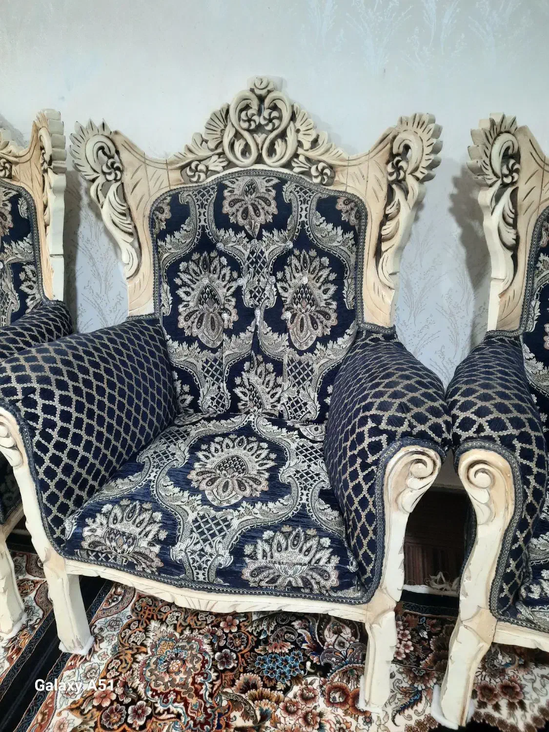 مبل نه نفره چوب|مبلمان خانگی و میز عسلی|اردبیل, |دیوار